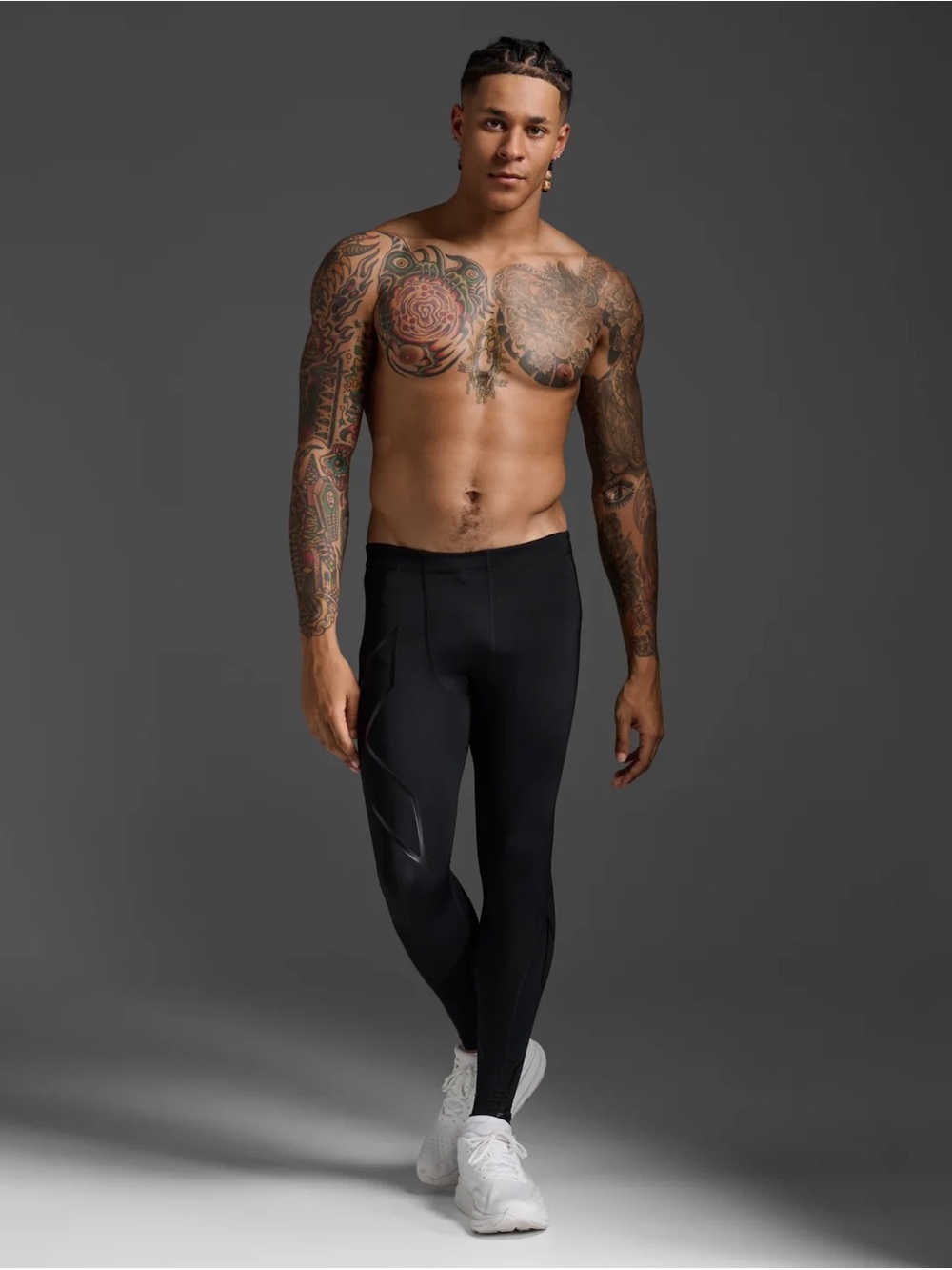 NWOT 2XU Black Men's Core Compression Tights
